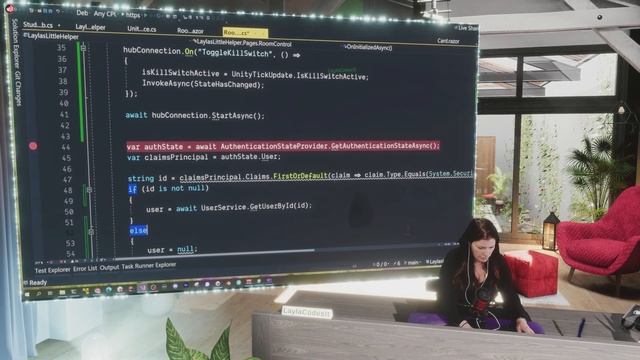 Layla vs Code: More Blazor, Unity and SignalR ? смотреть онлайн