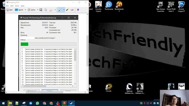 Cannot Create Symbolic Link: A required privilege is not held by the client [Fixed] смотреть онлайн