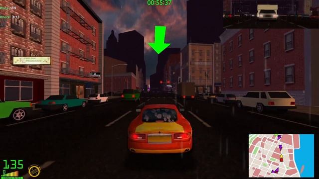 Midtown Madness 2 - Industrial Road - New York City + Race Mod Checkpoint[Professional] смотреть онлайн