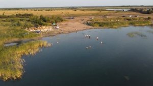 Кемпинг на озере Большие Аллаки (Челябинская область, Каслинский район)