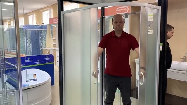 Душевые ограждения в Чебоксарах. ТД Юрат смотреть онлайн