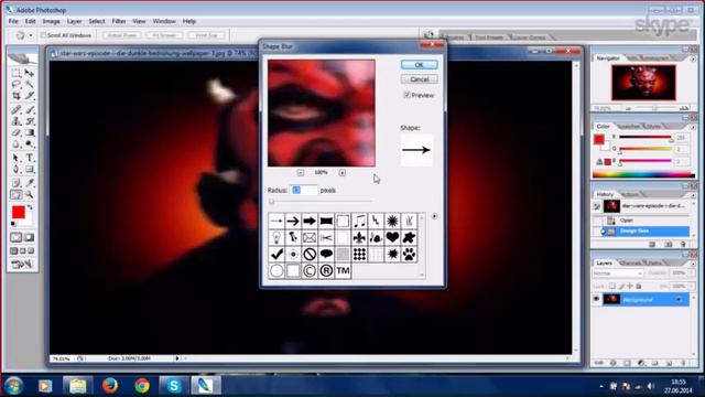 Tutorial eigenes Desktophintergrundbild in Photoshop erstellen смотреть онлайн