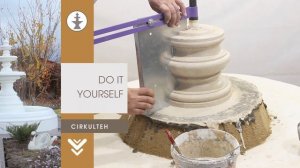 Как    сделать  фонтан  из  арт  бетона..  мастер  класс  от   Николая  Трошина