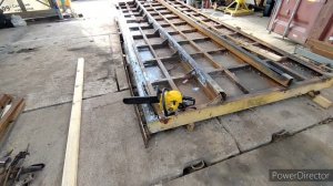 Гараж из контейнеров, да будут стены.