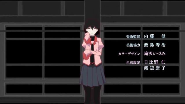 Owarimonogatari OP #1 Decent Black смотреть онлайн