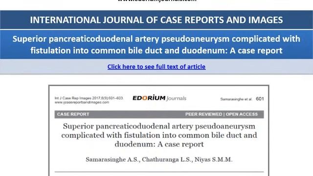 International Journal of Case Reports and Images - September 2017 смотреть онлайн