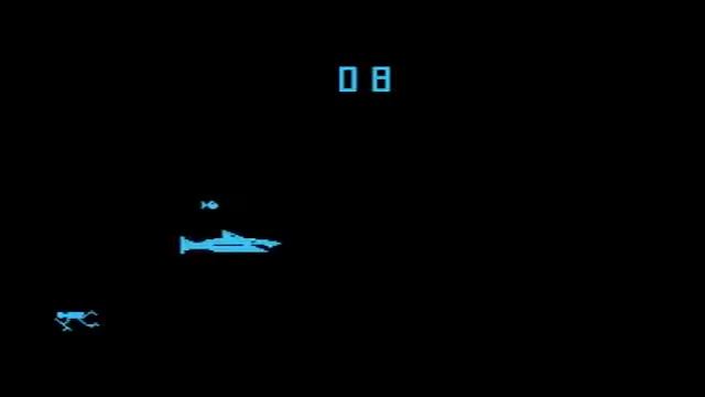 Arcade Game: Shark Jaws (1975 Atari) no sound смотреть онлайн