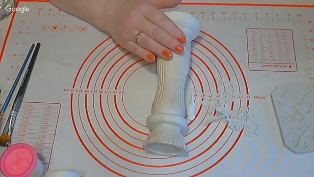 Татьяна Зубревич. Подсвечник гипсовый Ангел в саду. апрель2018 смотреть онлайн