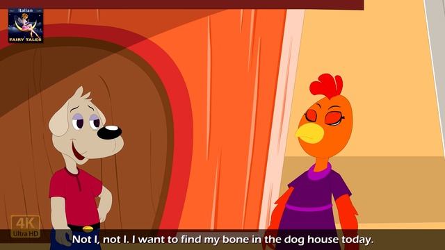 La piccola gallina rossa | Little Red Hen in Italian | Favole Per Bambini | Fiabe Italiane смотреть онлайн