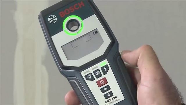 Détecteur Bosch GMS 120 - Utilisation смотреть онлайн