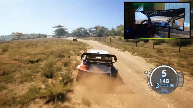Toyota GR Yaris Rally1 | EA Sports WRC | Safari Rally Kenya смотреть онлайн