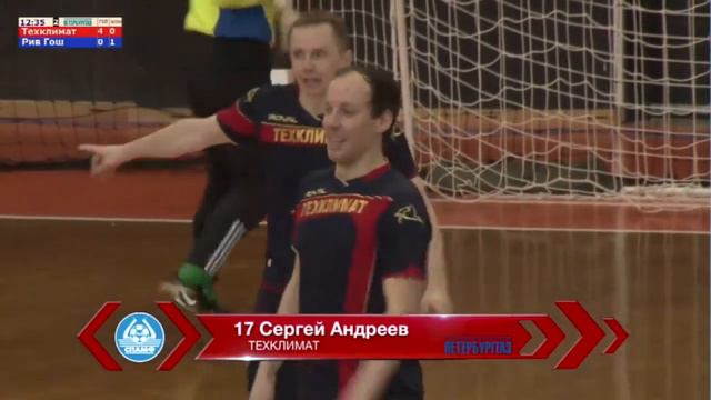 Техклимат - Рив Гош 4:3 обзор 16-й тур (17.03.2014) смотреть онлайн