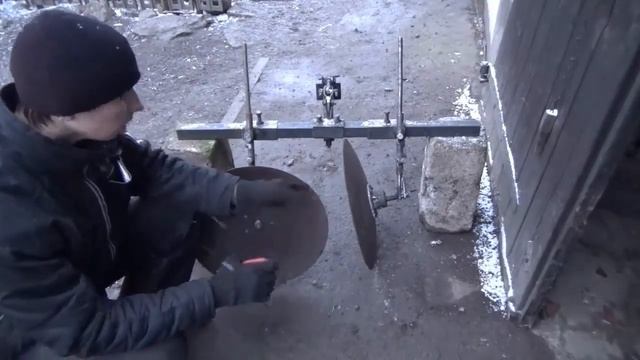 Дисковый окучник к мотоблоку своими руками Устройство и размеры смотреть онлайн