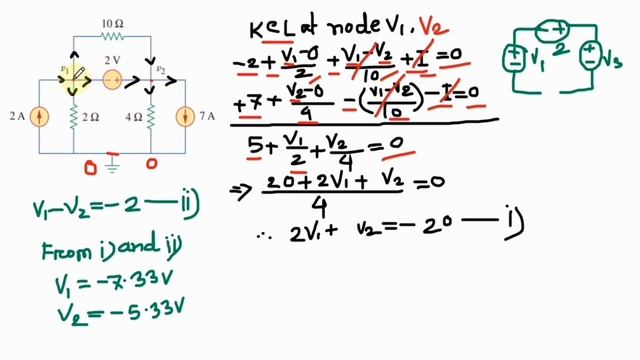 25. Nodal Analysis With Voltage Source ।। Super Node ।। Node Voltage Method ।। смотреть онлайн