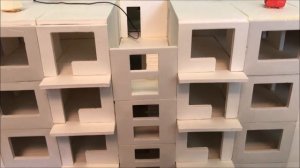 ДОМ ИЗ ГИПСА! Стройка в масштабе | СтройМини | Башенный кран Elba Kaiser