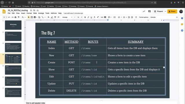 Full Stack Web Developer Course: 10_15 - RESTful Routing смотреть онлайн