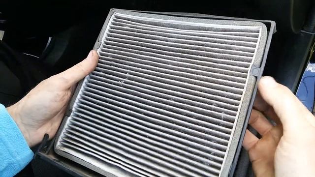 замена салонного фильтра джили мк