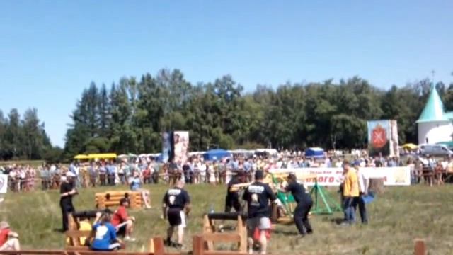 Команда Москвы перекидывание пня смотреть онлайн