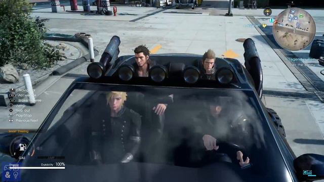 Final Fantasy 15 Type D off road car gameplay смотреть онлайн