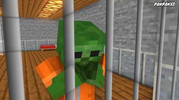 Minecraft, Girl Prison Break + BODY BUILDER HEROBRINE