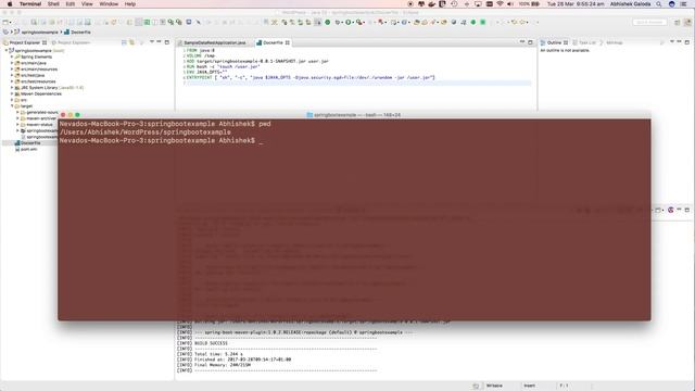 How to Create docker image of spring boot project using dockerfile смотреть онлайн