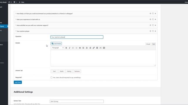 WordPress Survey Plugin смотреть онлайн