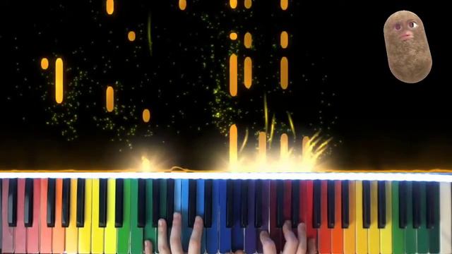 [Eng/Rus] new piano with magic seemusic lights | Тестирую новое пианино с волшебством :) смотреть онлайн