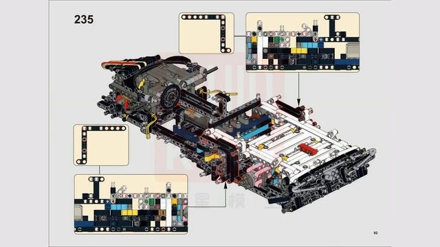 Mould King 13060 Building Instructions,Pagani Zonda R, Manual free download смотреть онлайн