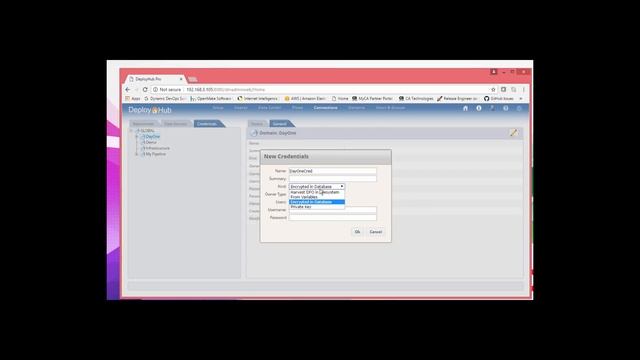 Step 2: Create a DeployHub Credential смотреть онлайн