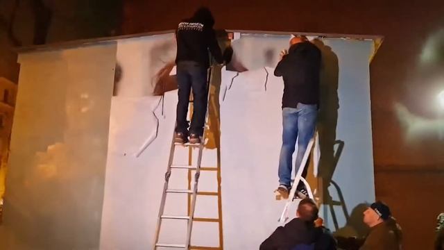 Портрет Игоря Талькова на Литейном проспекте в Санкт-Петербурге смотреть онлайн