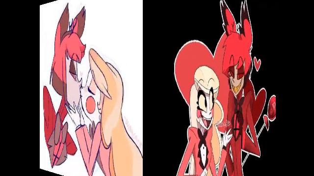 Отель Хазбин-неоновые зайчики[Чарли и Аластор] ♥️♥️♥️ смотреть онлайн