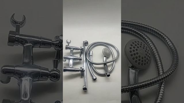 Состав коробки Смеситель для ванны с душем с длинным изливом лейкой и шлангом Lemark Contour LM7451 смотреть онлайн