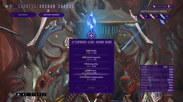 Warframe my choice for the 1st Archon Shard смотреть онлайн