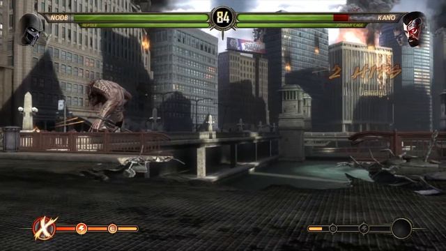 Mortal Kombat 9 Tag Ladder: Noob/Reptile Last Easy! смотреть онлайн
