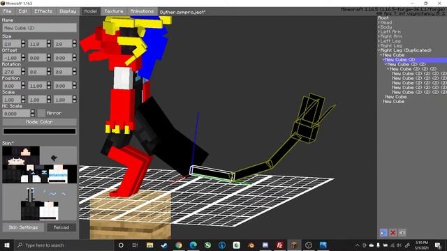 Custom Player Models Tutorial - Minecraft Mod - Adult Language!! смотреть онлайн