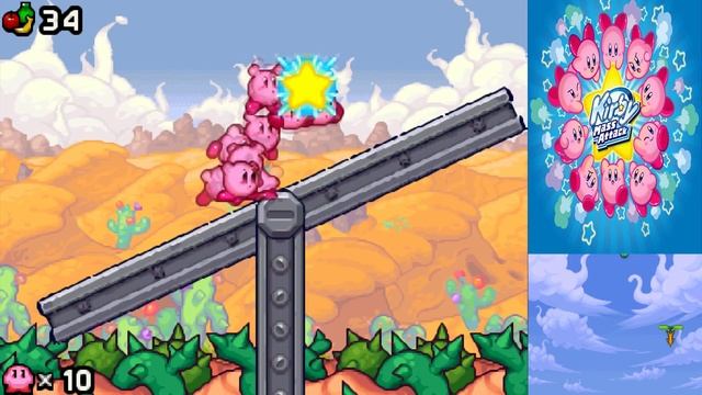 Kirby Mass Attack 100% Walkthrough Part 13 смотреть онлайн
