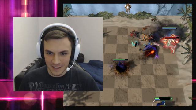 Emoveo | Слааарк, живиии!!! - Sabotage играет в Dota 2 (Auto Chess) смотреть онлайн