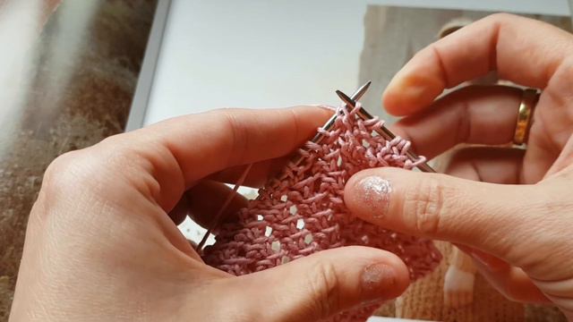 Мой очередной и неповторимый фактурный узор спицами 🙋♀️ knitting pattern. смотреть онлайн