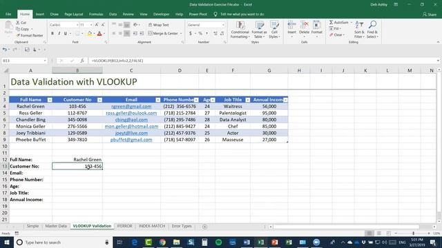 Data Validation and Error Checking In Excel смотреть онлайн