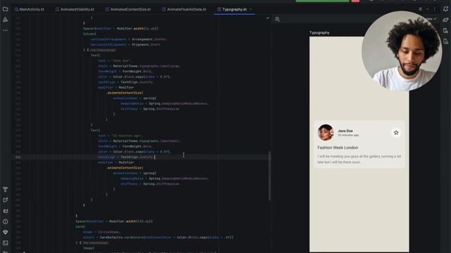 Material Typography - Kotlin & JetpackCompose смотреть онлайн