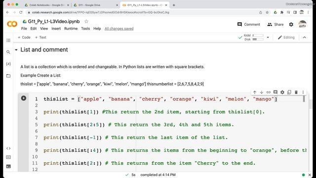 Python Lesson 1 to 3: List Operators If-Then-Else смотреть онлайн