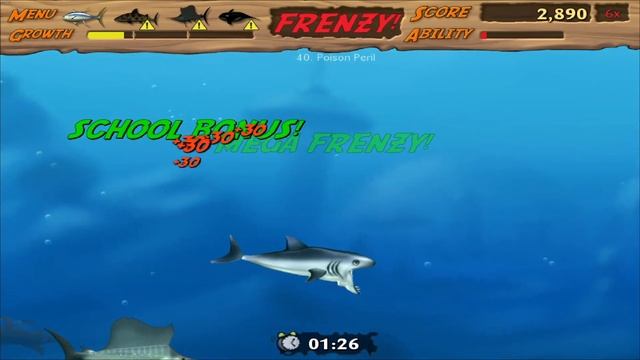 ВСЕГДА НАЙДЕТСЯ РЫБКА КРУПНЕЕ! Полное прохождение Feeding Frenzy 2: Shipwreck Showdown Deluxe смотреть онлайн
