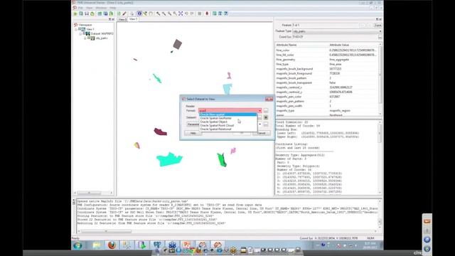 Writing rasters and point clouds to an Oracle database смотреть онлайн