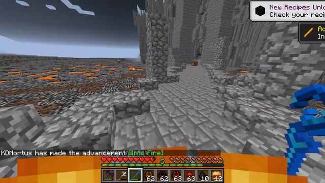 Minecraft - MASSIVE NEW LAVA MOBS (EXPLORE THE LAVA WORLD AND THE KILLER MOBS IN THE LYCANITES MOD) смотреть онлайн