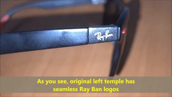 Ray Ban Ferrari sunglasses real vs fake review. How to spot fake Ray Ban Scuderia Ferrari eyewear
