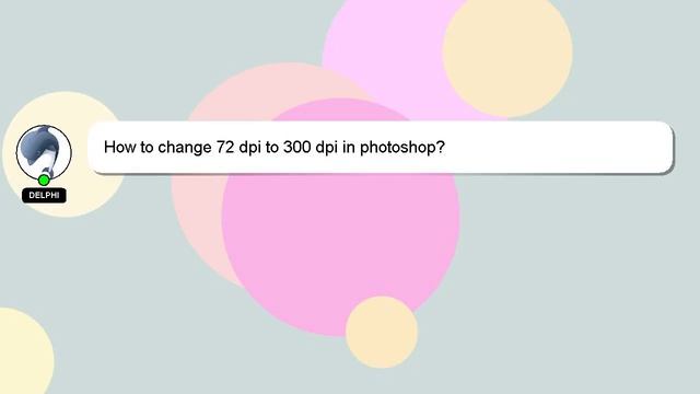 How to change 72 dpi to 300 dpi in photoshop? смотреть онлайн