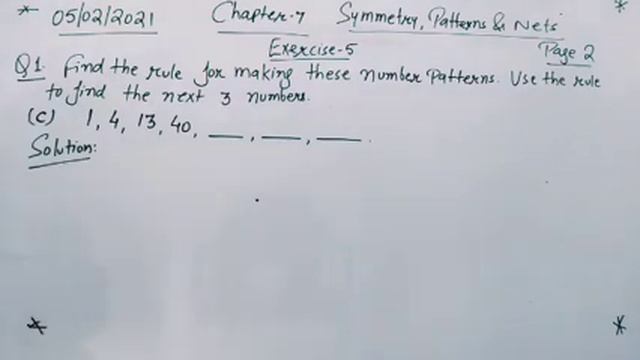 05-02-2021, Mathematics, CL 5 смотреть онлайн
