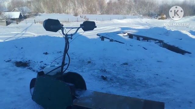 самодельный снегокат смотреть онлайн