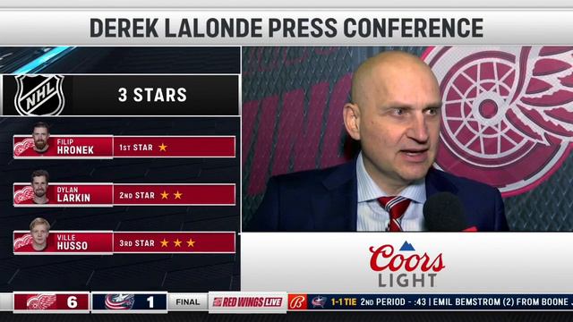 Red Wings LIVE 11.19.22: Derek Lalonde смотреть онлайн