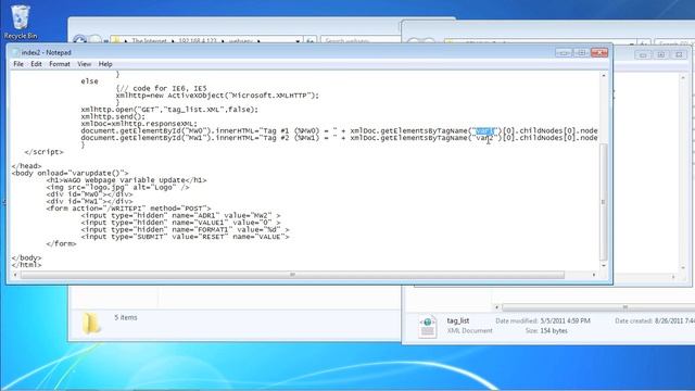 CoDeSys / WAGO Visualizations using Java script, SSI & XML смотреть онлайн